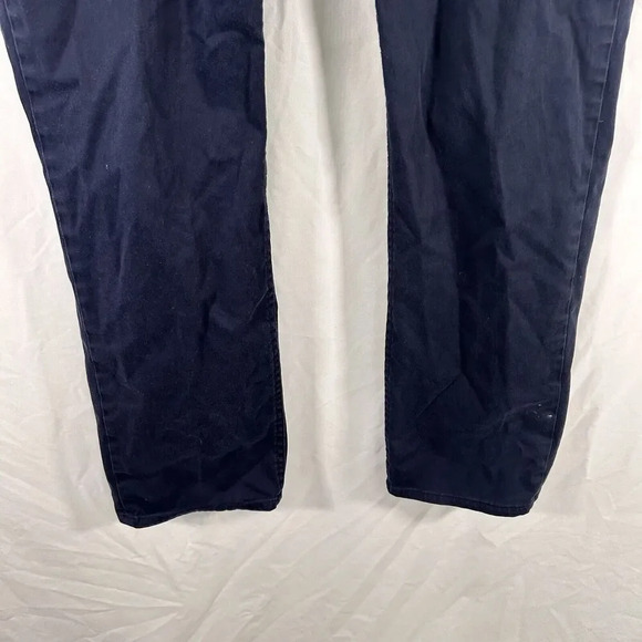 Polo Ralph Lauren Pants Men's 32x32 Blue Chino Pockets Button Zip Cotton Blend - Picture 3 of 13